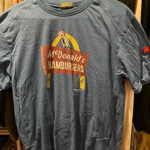 McDonald’s hamburger vintage style shirt